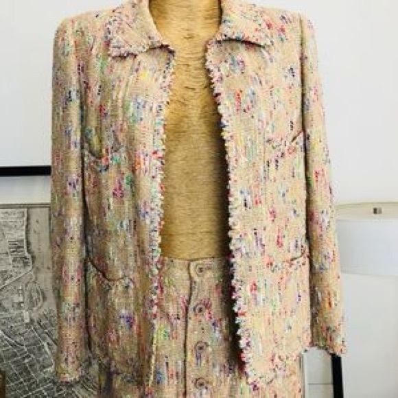 🛑 SALE CHANEL vintage jacket stunning very good condition 42 FR like small - Picture 14 of 14